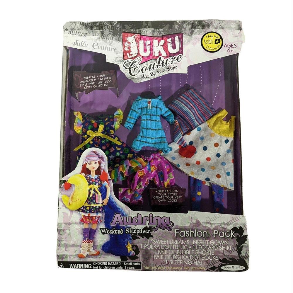 Audrina Weekend Sleepover Doll Clothes for Juku Couture Dolls Pjs Jamies